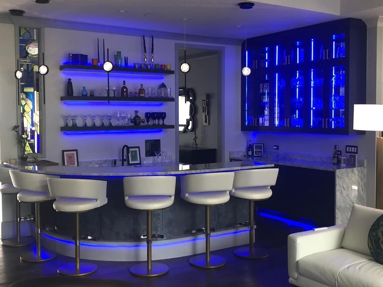 Led Lighted Shelves